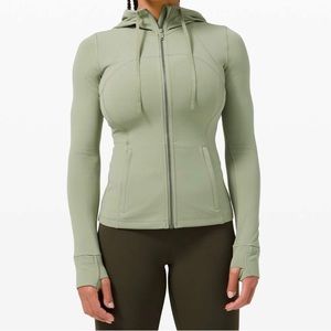 Lululemon Nulu Rosemary Green Define Hooded Jacket.
